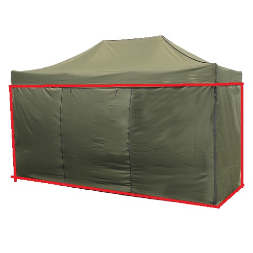 前面(ファスナーを全て閉めた状態)