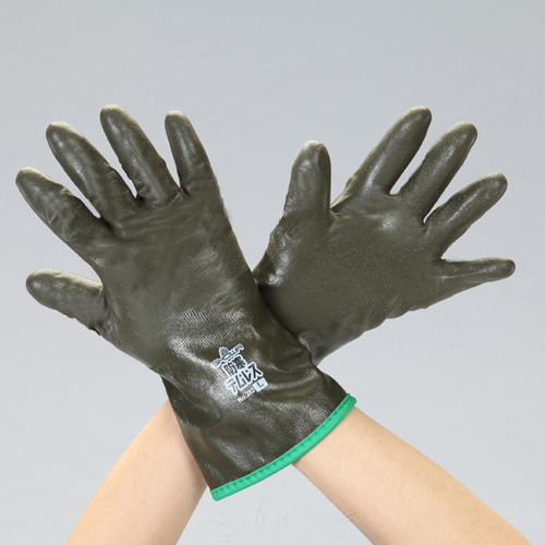 EA915GN-22｜[Ｌ] 防寒ウレタン手袋(耐油/OD色)のページ -