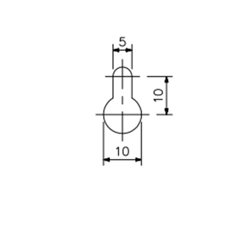 壁取付穴拡大図