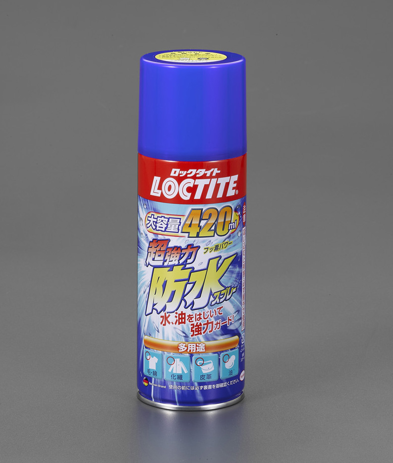 EA920AT-8｜420ml 防水スプレー(超強力・布用)のページ - MRO商材なら【エスコ】の通販で