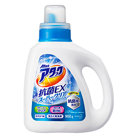 Amazon | 【まとめ買い】アタック 抗菌EX 部屋干し用 超特大 洗濯洗剤 本体 720g + 詰替 1,520g サンシャイングリーンの香り  | ノーブランド品 | 液体洗剤