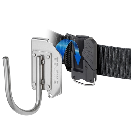 ベルトを外さずに追加できる後付式