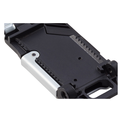 位置ズレしにくい、横ズレ防止リブ構造を採用