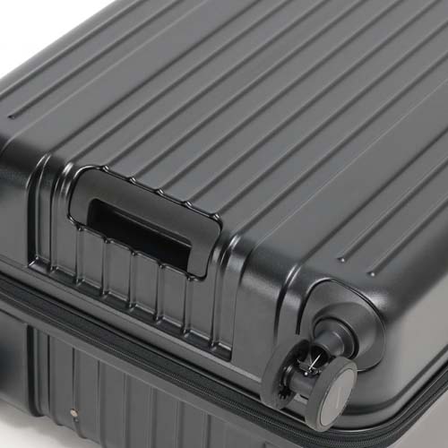 荷物棚への上げ下ろしなどに便利なアンダーハンドル（補助ハンドル）付き\n※本商品はシルバーです。