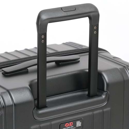 伸縮ハンドルは3段階調節が可能