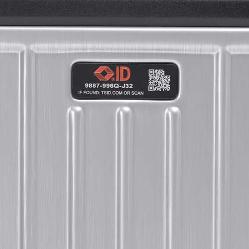 荷物の紛失時に発見率が向上するトラベルセントリーID付き。