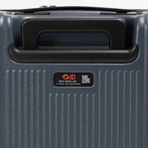 荷物の紛失時に発見率が向上するトラベルセントリーID付き\n（※本商品はブラック）