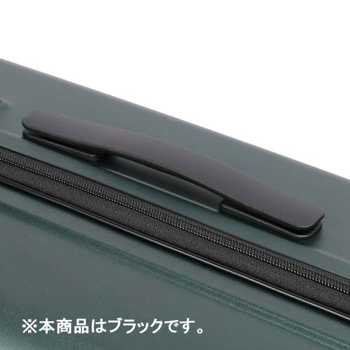 フラットで扱いやすい、スマートなデザインのトップハンドル。