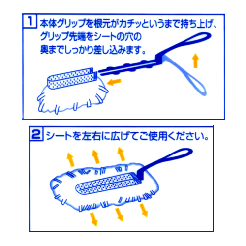 シートの取り付け方