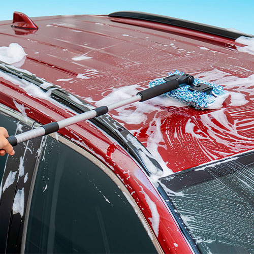 ヘッドを洗いやすい角度に固定でき、しっかり伝わる！