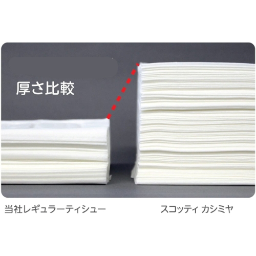 紙厚や坪量が高いです。
