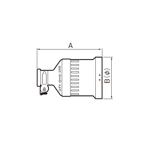 A：97mm　　　B：49mm
