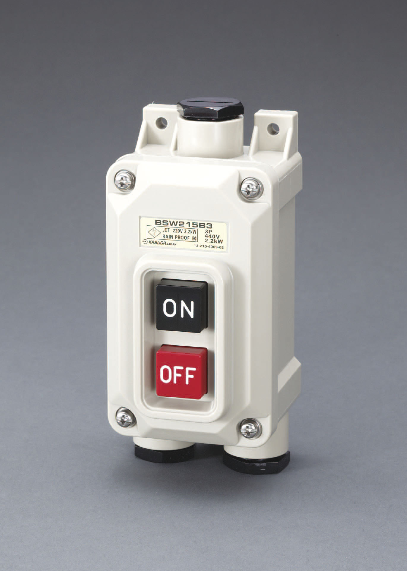 エスコ ESCO 100V/200V・3.7kW 電磁開閉器（非可逆） EA940MV-7A [2-5526172] エスコ 100V⁄200V・3.7kW 電磁開閉器(非可逆) EA940MV-7A 入数：1個