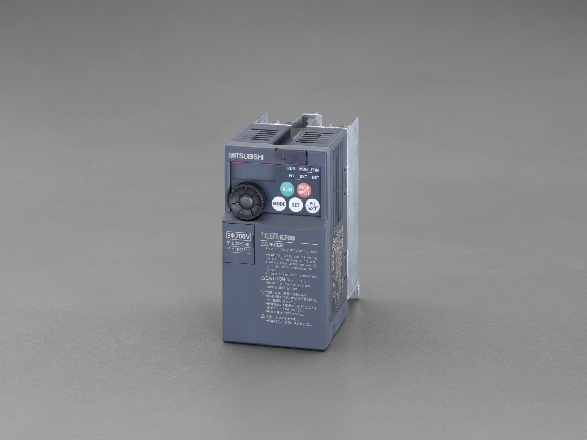 三菱電機FR-E720-0.4K中古インバータINV 三菱 インバータ 中古 FR-E720