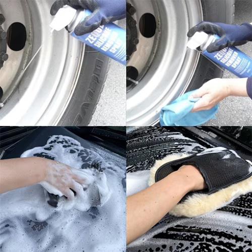 使用方法①\n施工面をきれいにします。