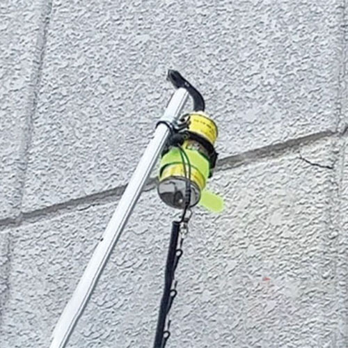 手の届かない場所の塗装に