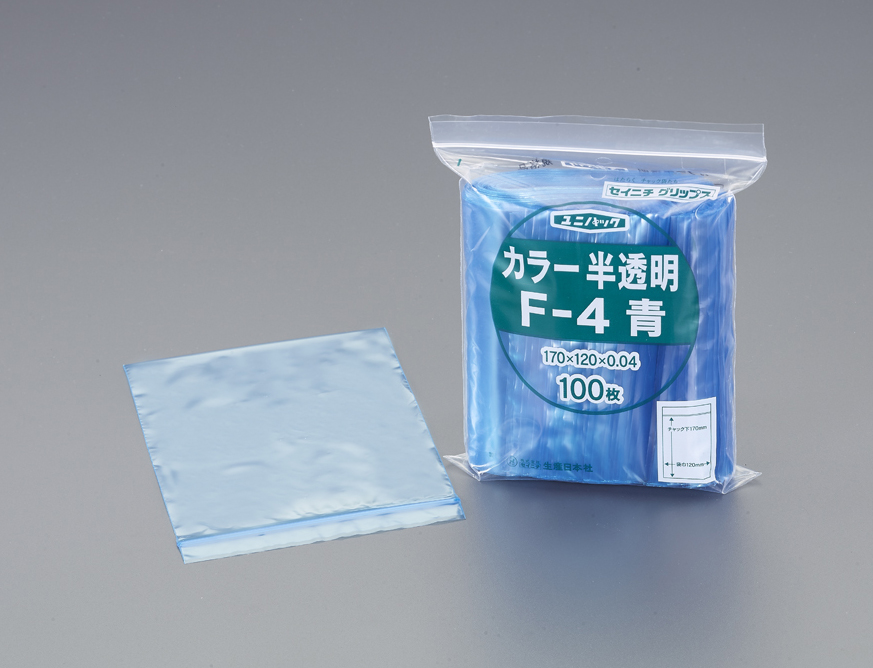 エスコ (ESCO) 50x70mm ポリ袋(チャック付/青/300枚) EA944C-601 p2IzjudYZP, その他道具、工具 -  convivialmc.com