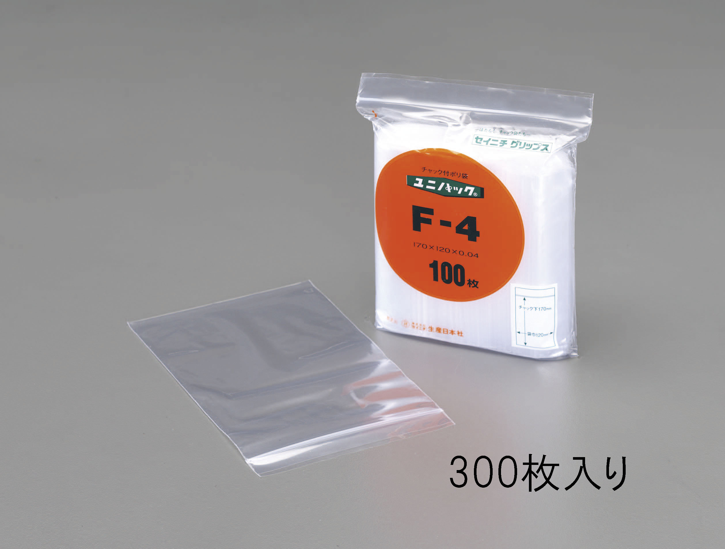 EA944C-85｜85x 60mm ポリ袋(ﾁｬｯｸ付/300枚)｜株式会社エスコ