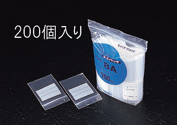 EA944CB-120｜85x120mm ポリ袋(ﾁｬｯｸ付/200枚)｜株式会社エスコ