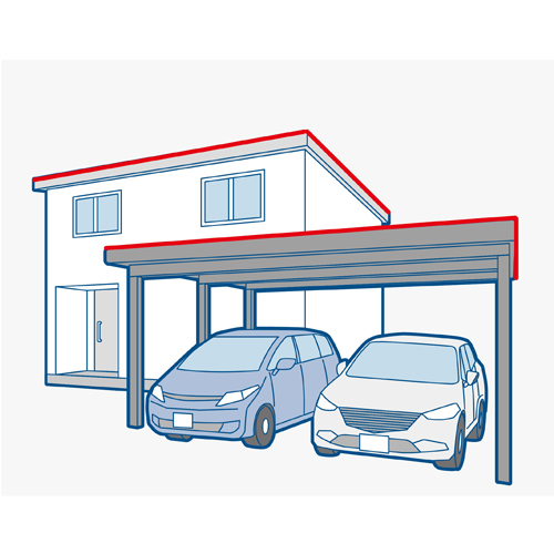 住宅・駐車場に