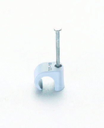 EA947CA-10｜7-10mm 丸型ケーブルクリップ(薄灰/100個)｜株式会社エスコ