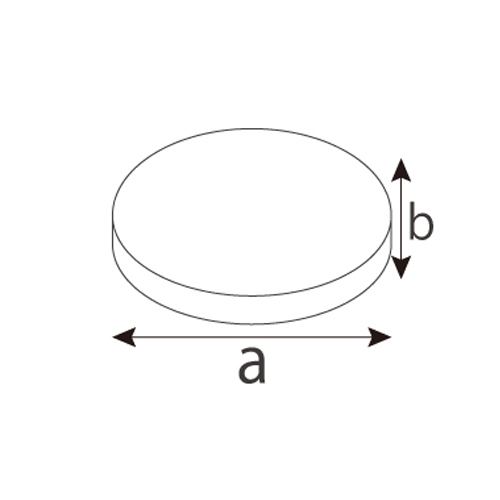 キャップ：\na：16mm　　b：4.5mm