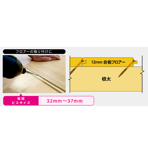 極細ビズの使用例