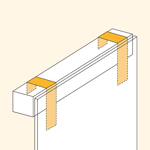掛け金具や受け金具として様々な用途に使えます。