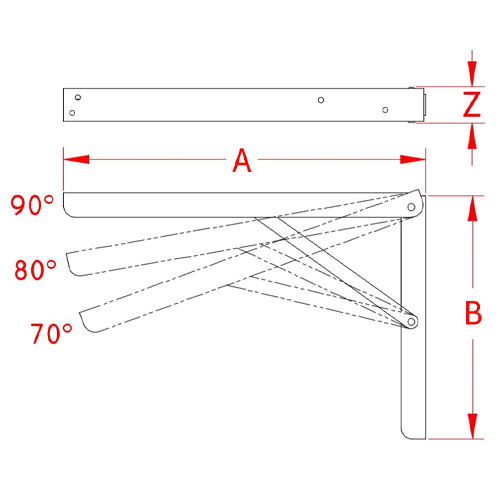 A：406mm　　B：273mm　　Z：37mm