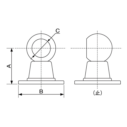 A：35.2mm　　B：46mm　　C：19.2mm