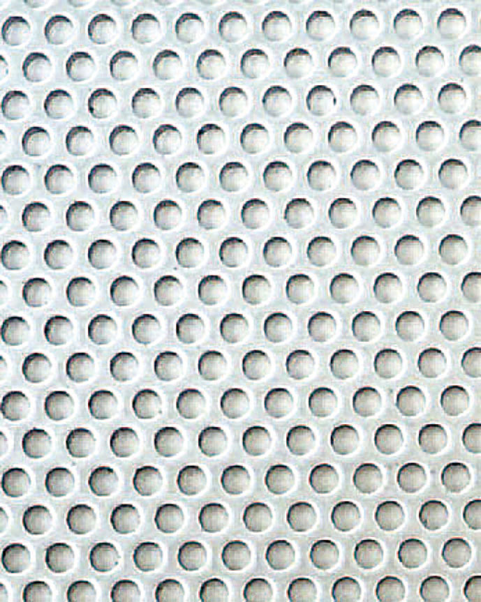 1000x 500x1.0mm  3mm パンチングメタル(ステンレス製) EA952B-132 - 1