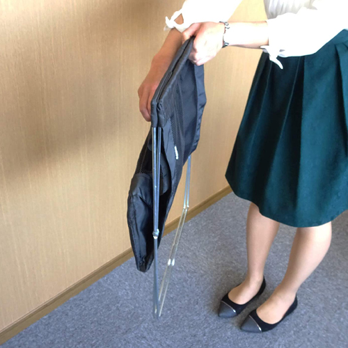 折りたためるので収納に便利
