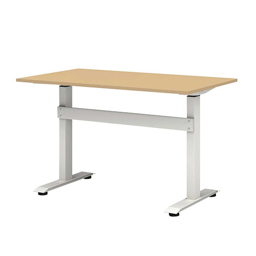 エスコ(ESCO) 1400x700x720-1140mm 昇降デスク EA954HC-673 エスコ(ESCO) 1400x700x720-1140mm 昇降デスク EA954HC-673