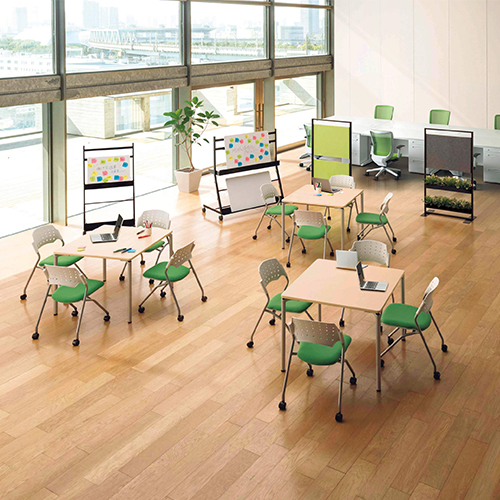 ※本商品のカラーは、天板：ウォールナット\n脚部：ブラックです。