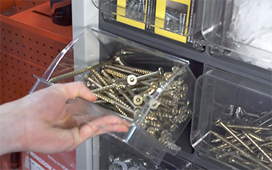 引き出し部分は取り外しが簡単です。