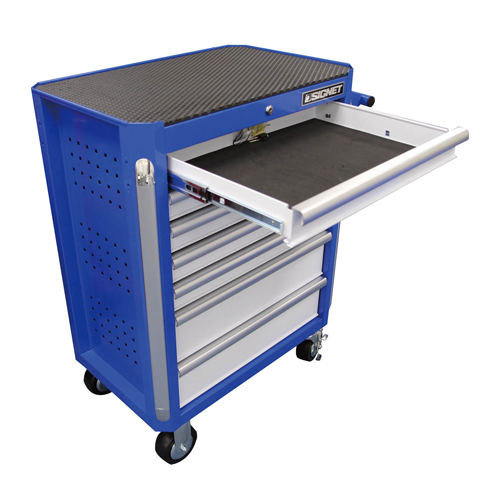 EA957S-9｜722x459x1000mm/ 7段 ツールワゴン(青)のページ -