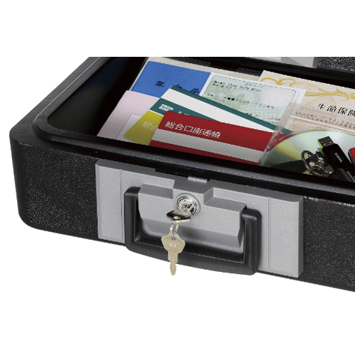 プライバシーを守る鍵付き