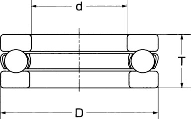 EA966AD-3｜[51103]17mm スラストベアリングのページ -