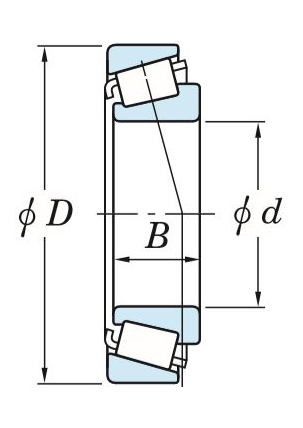 d：70mm D：110mm B：23mm