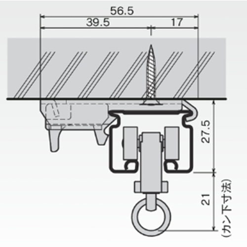 取付寸法図(単位：㎜)