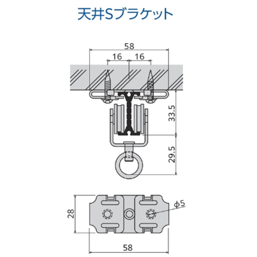 取付寸法図(単位：㎜)