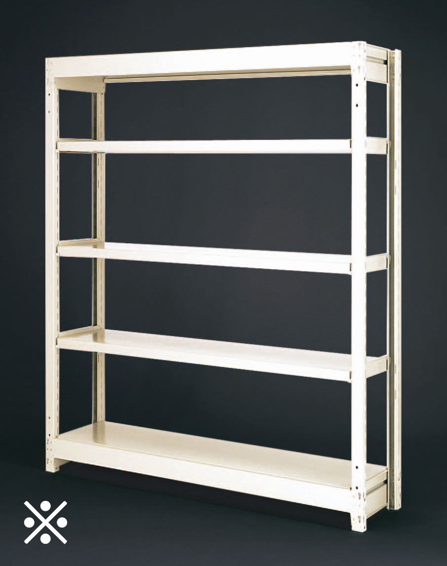EA976AF-120｜1195x470x1800mm/200kg/6段 スチール棚のページ -