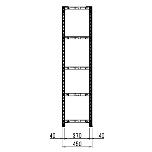 側面図\n単位：㎜