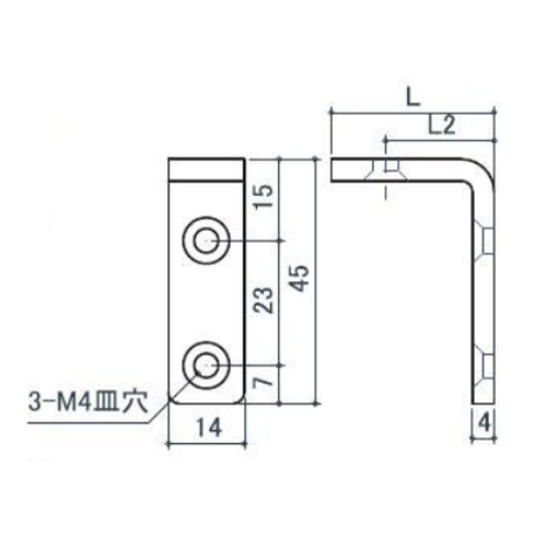 L：25㎜　　　L2：15㎜