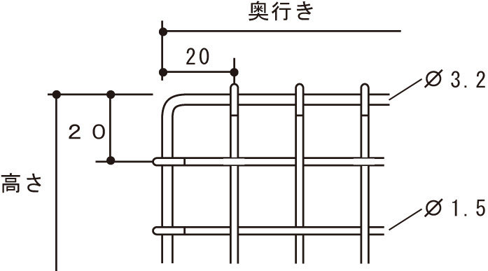 EA976DZ-2｜900x1500mm 背面金網のページ -