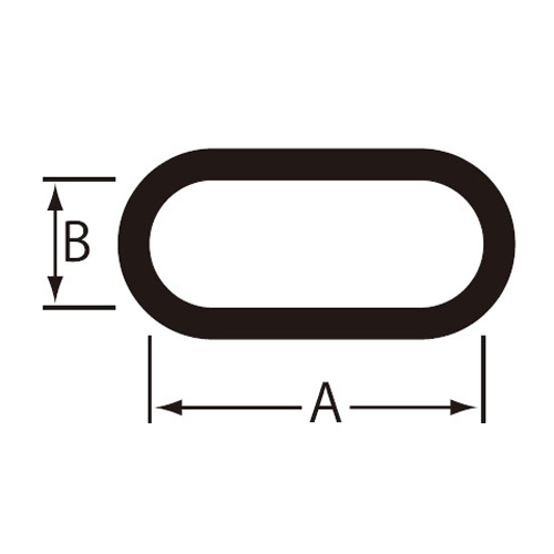 A：10.5mm、B：3.5mm