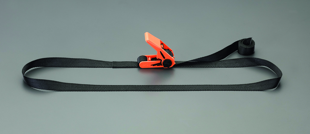 エスコ (ESCO)  25mmx3.0m 荷締ストラップ(オレンジ) EA982BA-21A
