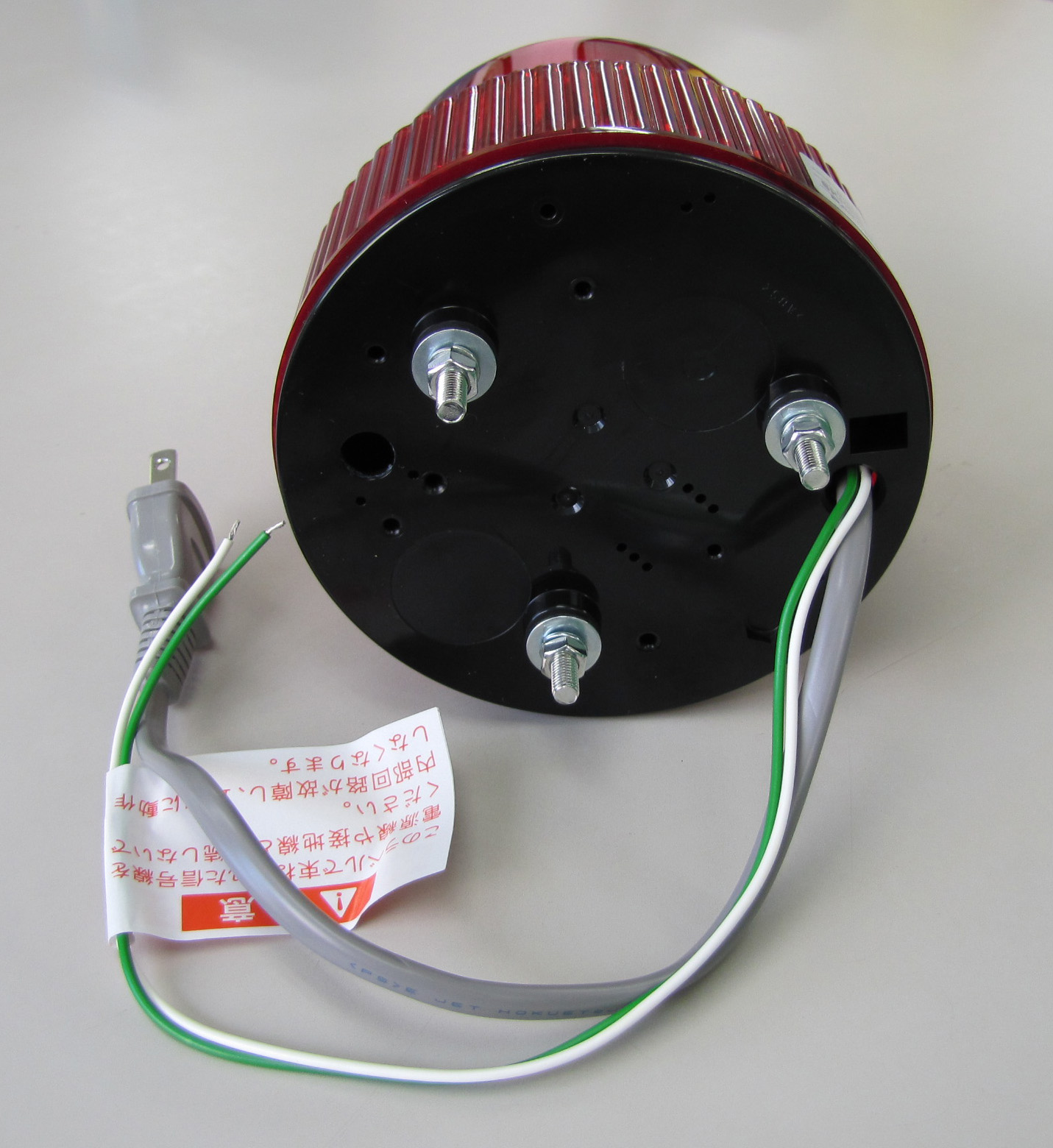 AC100V ＬＥＤ回転灯(ブザー付 黄色)のは照明器具です。 AC100V ＬＥＤ回転灯(ブザー付 黄色) - 3
