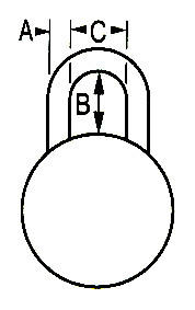 A：7㎜　B：19㎜　C：21㎜