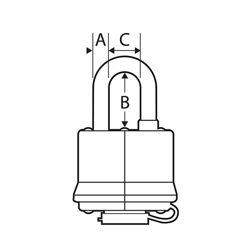 A：7㎜　B：27㎜　C：16㎜